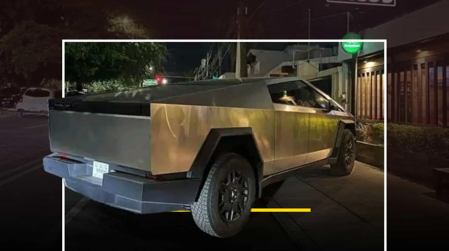 Captan Cybertruck transitando por calles de Hermosillo y se hace viral