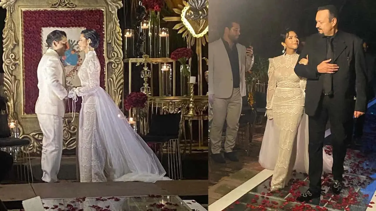 Christian Nodal y Ángela Aguilar, así fue su boda en Morelos