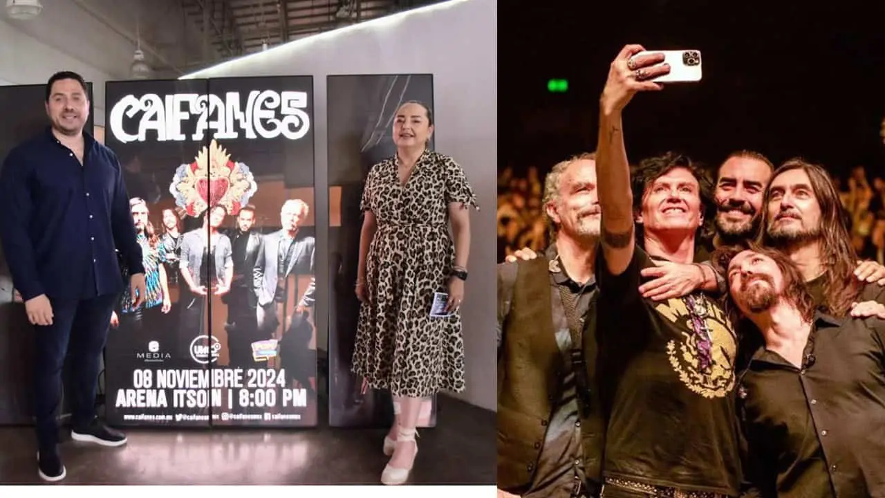 Caifanes ofrecerá concierto histórico en Ciudad Obregón