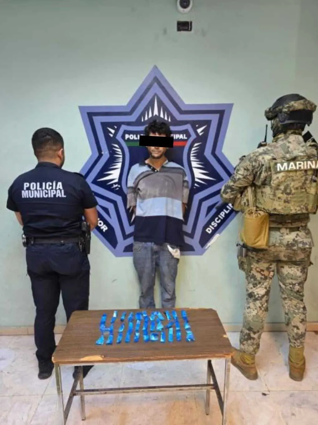 Capturan a hombre con droga en Las Fuentes