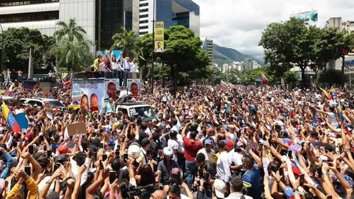“No solo ganamos… ¡arrasamos!”: María Corina Machado proclama el triunfo de Edmundo González