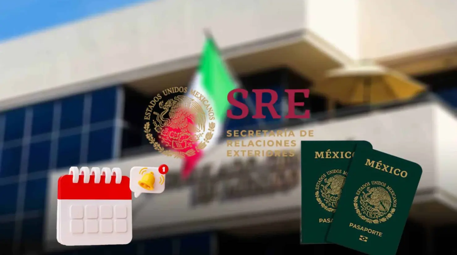 Pasaporte mexicano. ¿Cuándo tendrás la cita si lo tramitas en agosto de 2024?