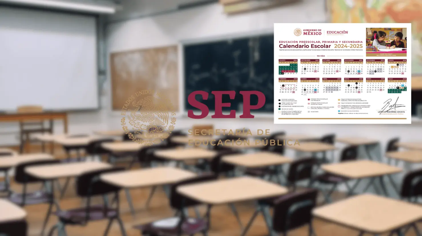 SEP: Conoce las “fechas especiales” del nuevo Calendario Escolar 2024-2025