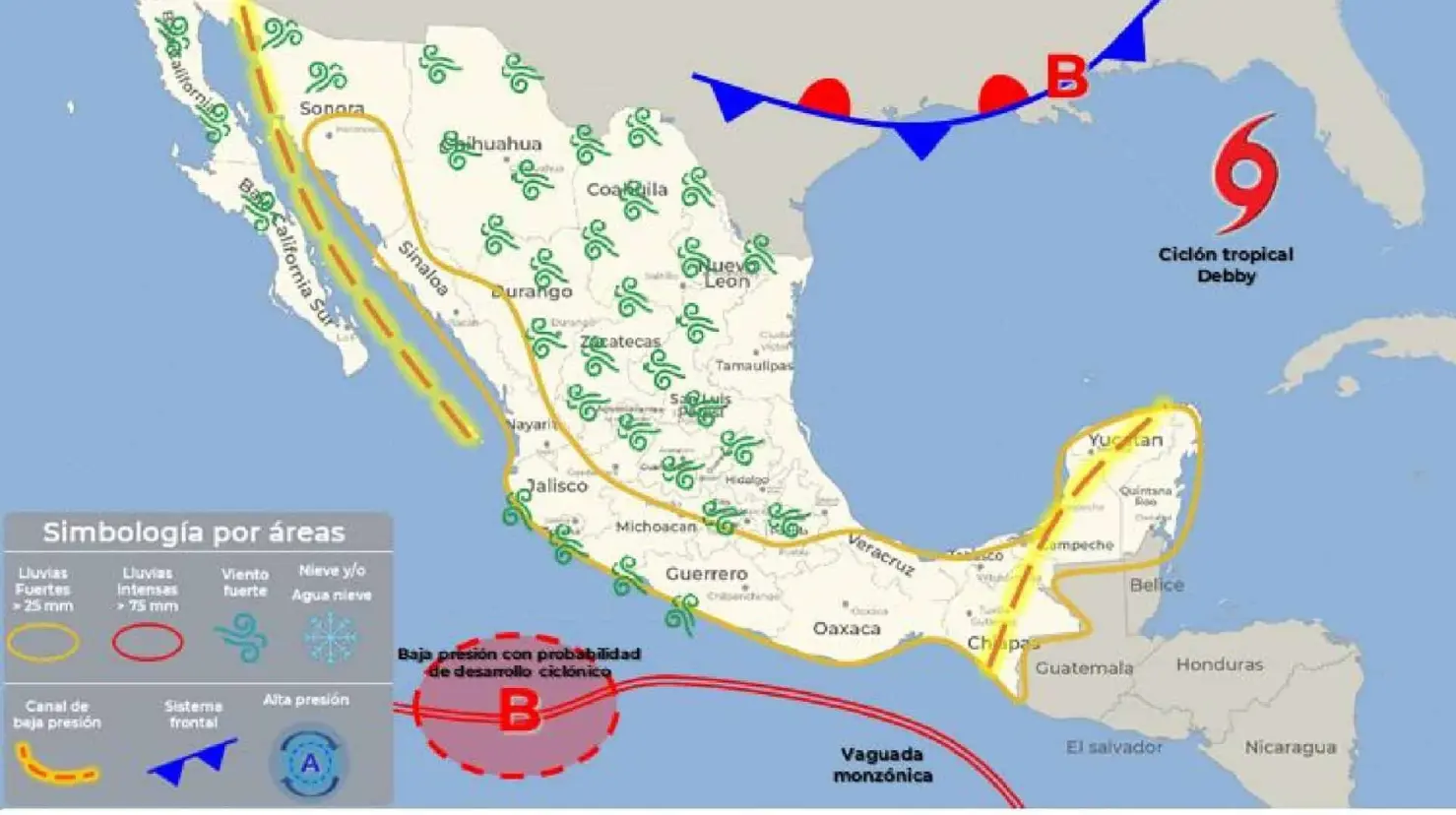 Clima en Sonora hoy 4 de agosto: El estado se encuentra bajo la influencia del monzón mexicano 