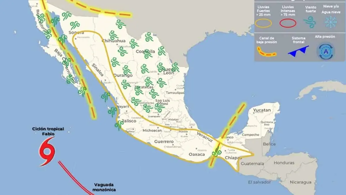 Clima en Sonora hoy 6 de agosto: Monzón mexicano seguirá provocando lluvias