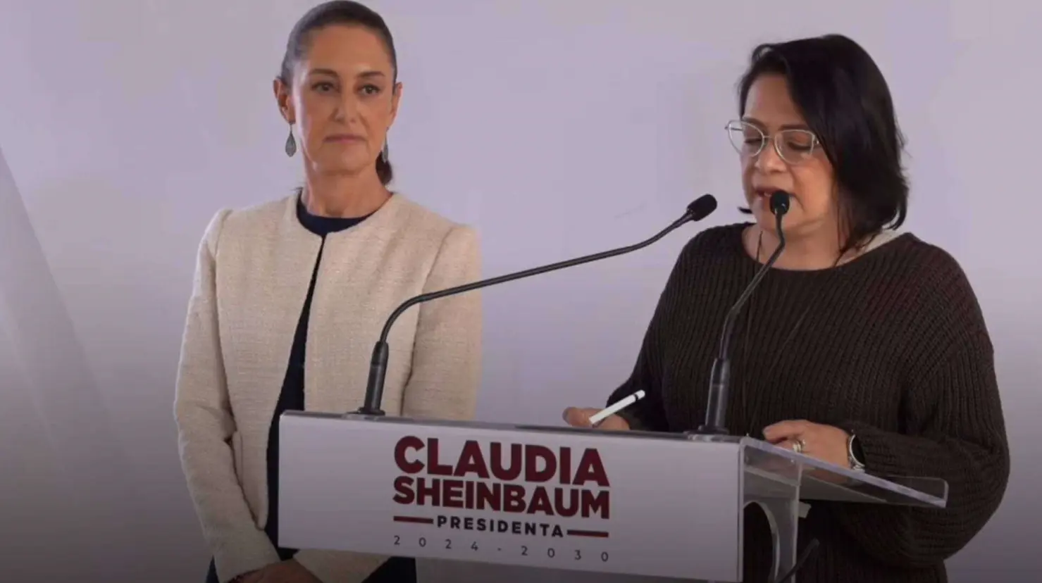 Claudia Sheinbaum presenta a Emilia Esther Calleja como nueva directora de la CFE