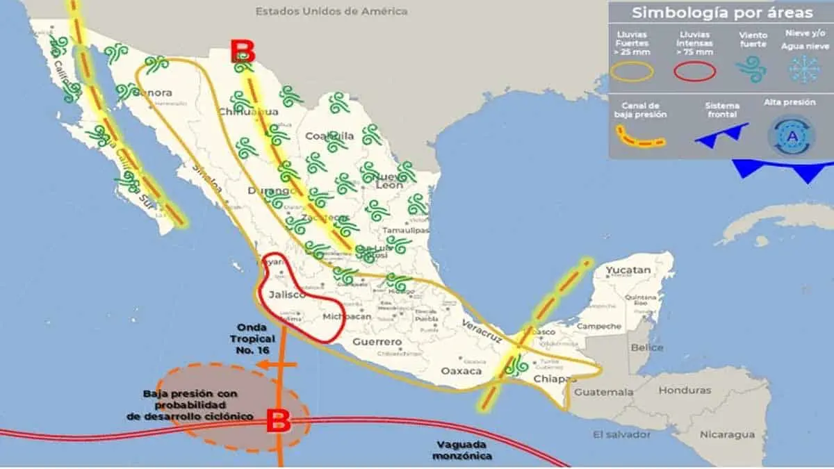 Clima en Sonora hoy viernes 16 de agosto: Anticiclón provocará calor extremo en la entidad