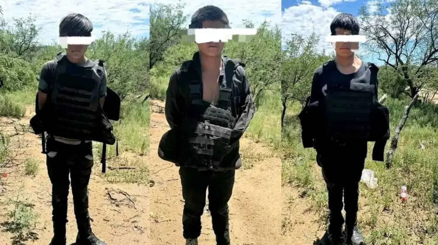 Capturan a “niños sicarios” en Átil, Sonora