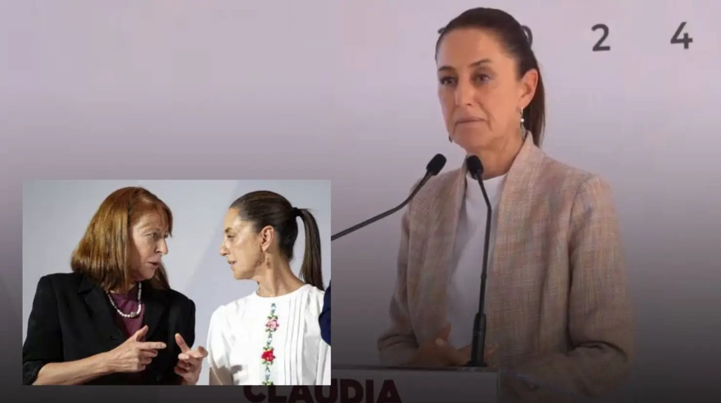 Claudia Sheinbaum presenta a Tatiana Clouthier como la próxima titular del Instituto de los Mexicanos en el Exterior 