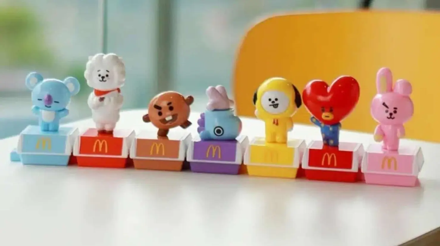 Llega la cajita BT21 de BTS a McDonalds México