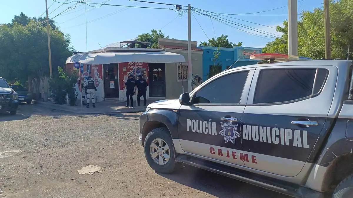 Balacean en Cajeme a tendero durante asalto