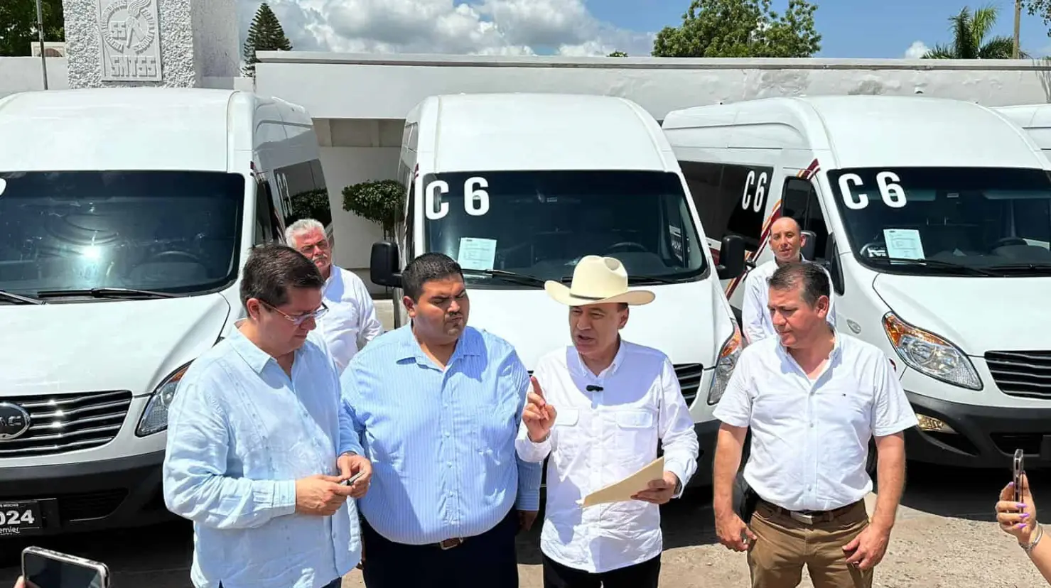 Llegan nuevas unidades de transporte a Navojoa