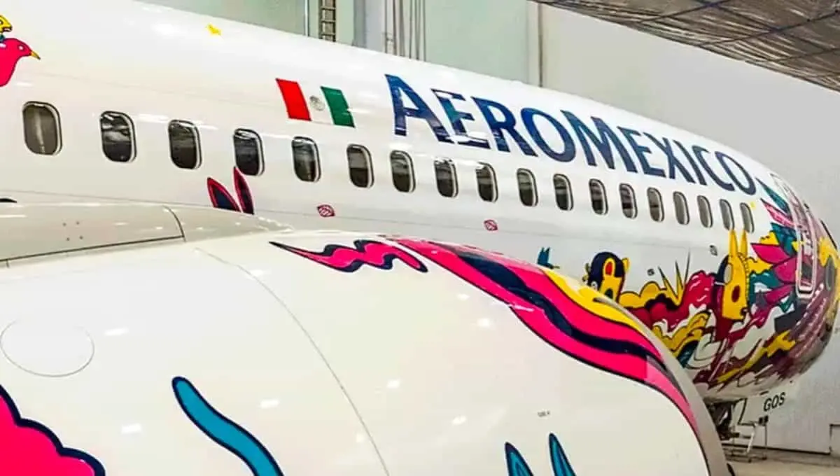 El nuevo avión se bautizó con un nombre inspirado en la cultura maya.