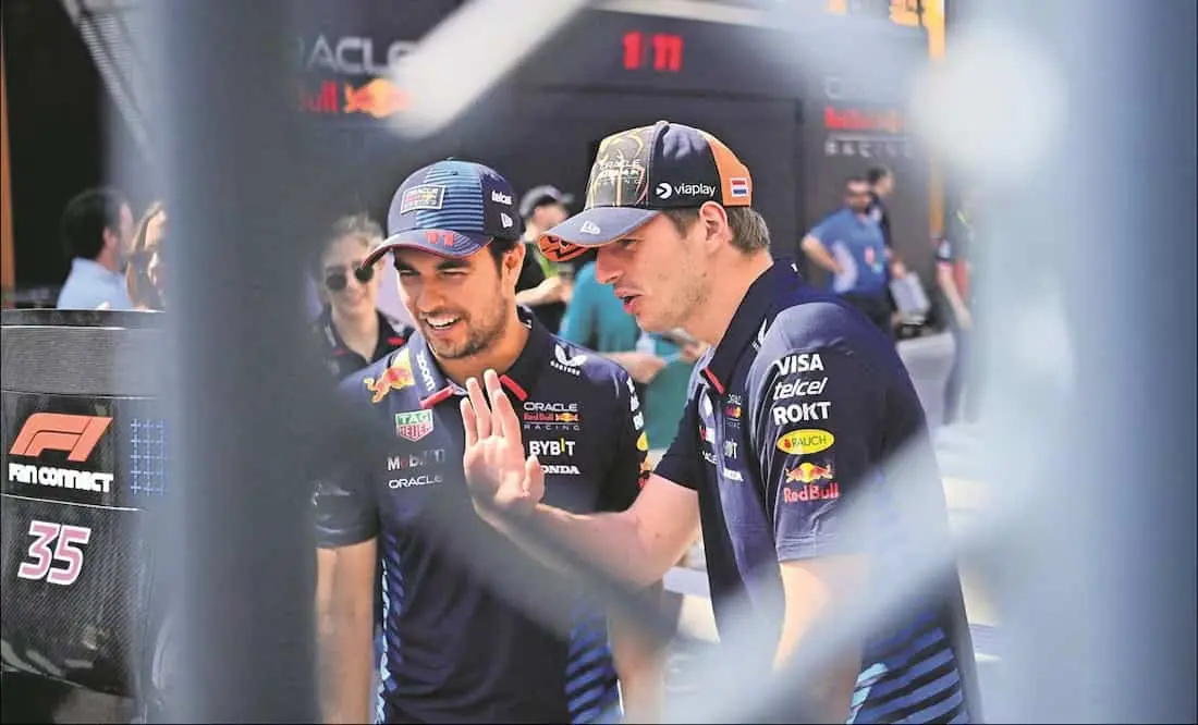 “Checo” Pérez llega en sexto lugar en GP en Países Bajos y cae al séptimo lugar general