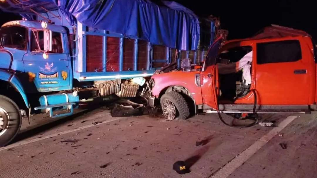Accidente en Carretera Federal México 15 cobra una vida en Empalme