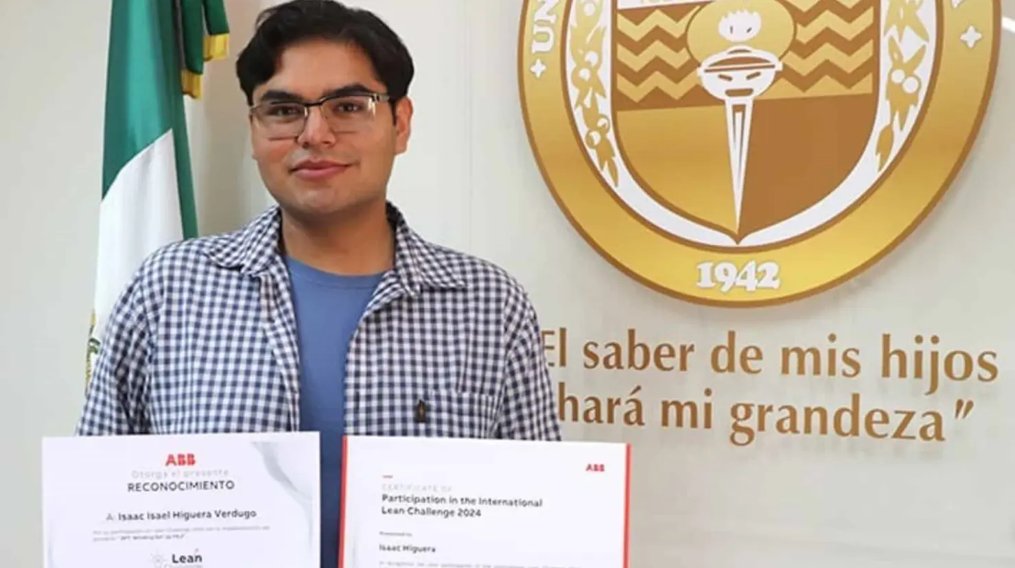 Participa alumno de Unison Sur en concurso internacional de ingeniería