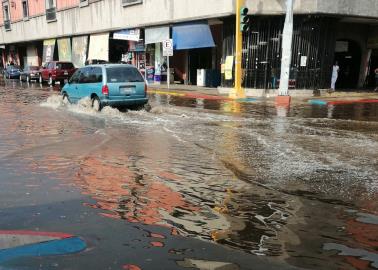 Se registra fuerte lluvia y caída de granizo en diferentes sectores de Ciudad Obregón