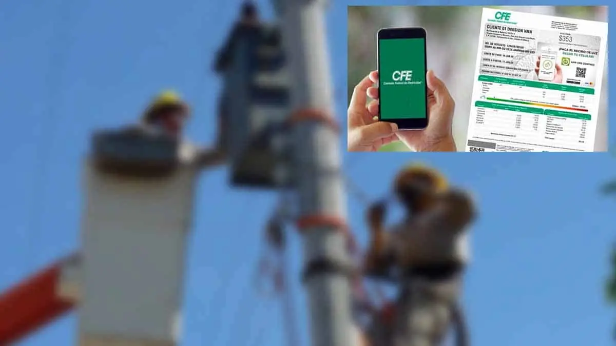 CFE: A estas personas no se les puede cortar la luz aunque tengan adeudos en el recibo