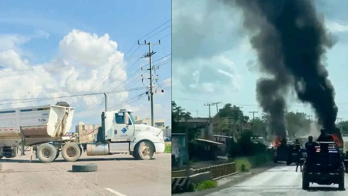 ¿Otro Culiacanazo? Reportan bloqueos y enfrentamientos en la capital de Sinaloa