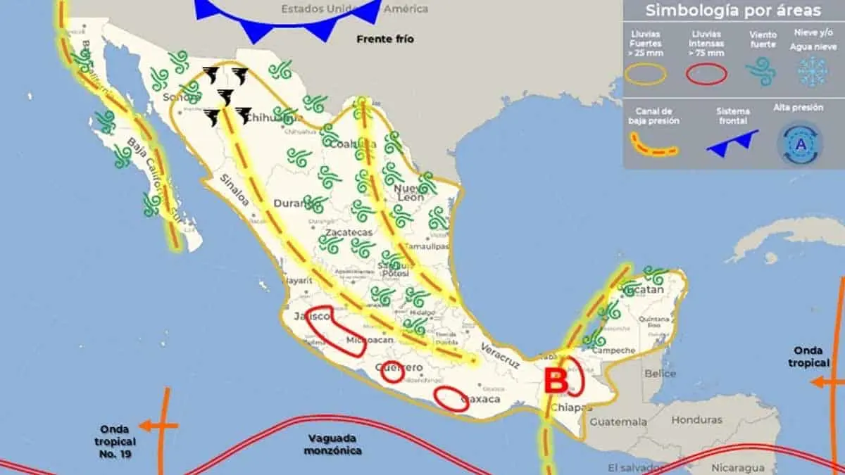 Clima en Sonora hoy 30 de agosto: Será un viernes lluvioso para estos municipios del estado
