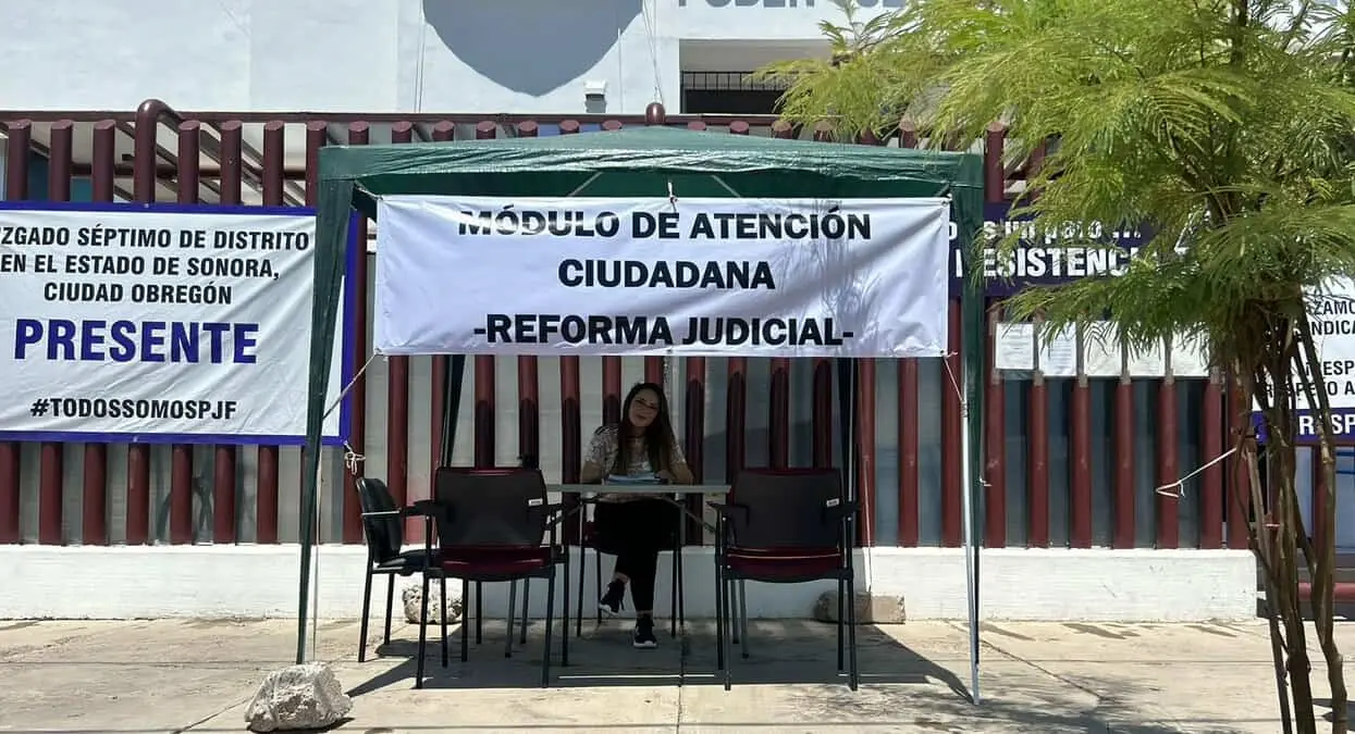 Reforma al Poder Judicial: Instalan módulo de atención en Juzgado Séptimo