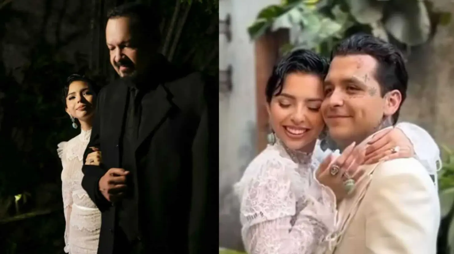 Pepe Aguilar confirma que pagó la lujosa boda de Ángela y Christian Nodal
