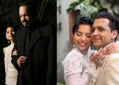 Pepe Aguilar confirma que pagó la lujosa boda de Ángela y Christian Nodal