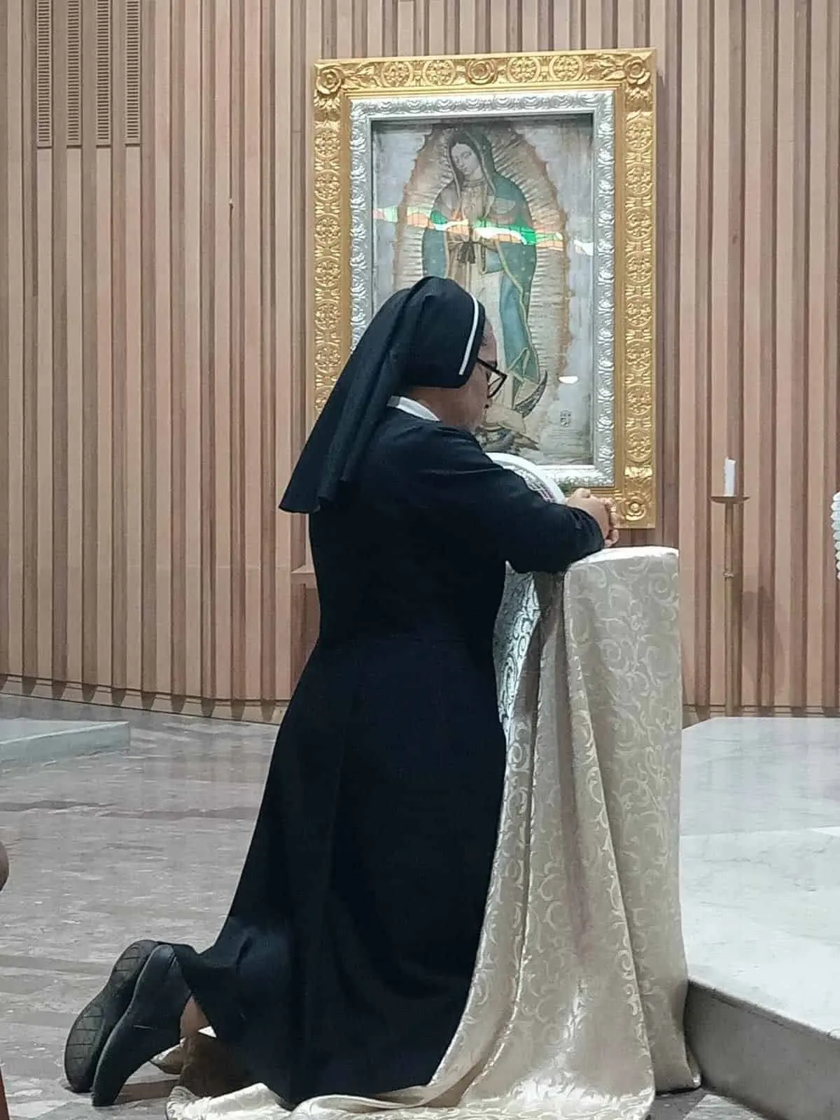 Sor Carmen dio gracias por su XXV Aniversario de vida religiosa. Foto: Pastoral de la Comunicación