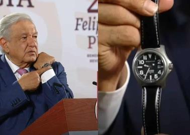 AMLO aclara cuánto cuesta su reloj que rifará durante la última mañanera de su gobierno