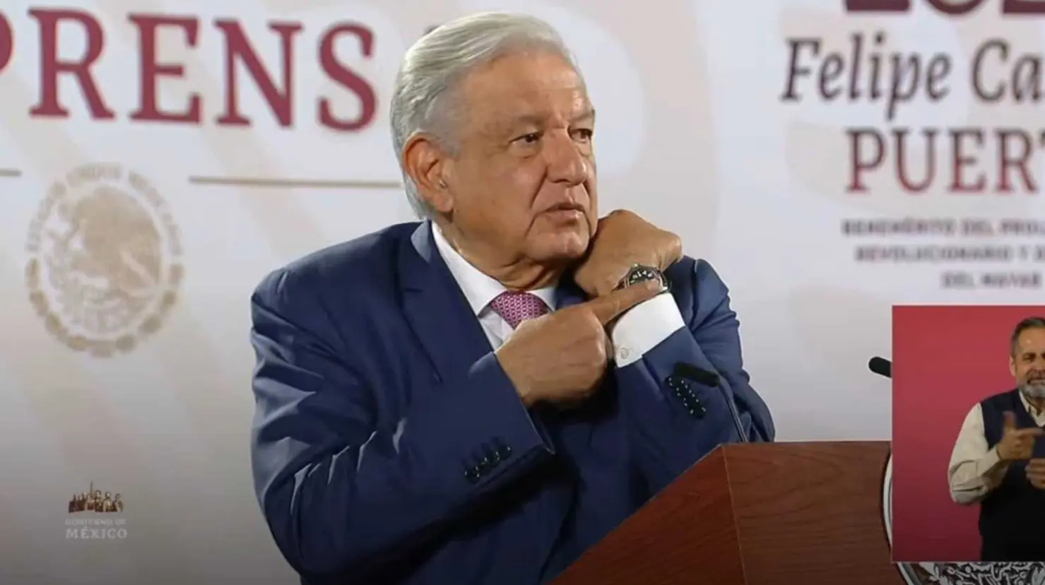“Ya tomé una decisión para ustedes”: AMLO anuncia que rifará su reloj con todos los que han estado en las mañaneras  
