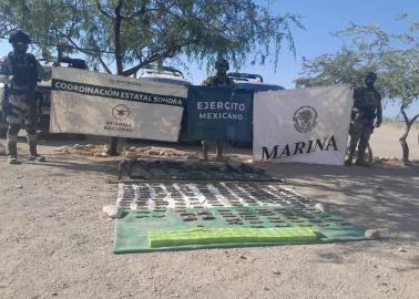 Caborca, Sonora: Autoridades abaten a dos, detienen a uno y aseguran armas y vehículos tras agresión armada 