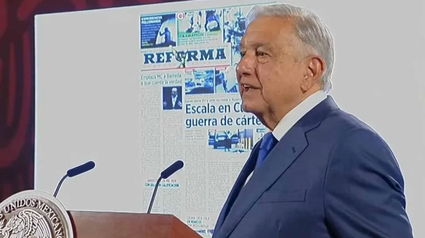 “Ojalá todo pronto regrese a la normalidad”: AMLO reacciona ante violencia en Sinaloa