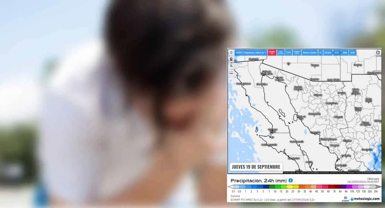 Clima en Sonora hoy 19 de septiembre: Frente frío 2 originará un ligero descenso de temperatura