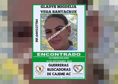 Localizan con vida a Gladys, mujer privada de la libertad en Ciudad Obregón