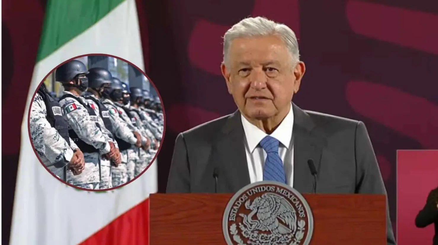 “Estoy muy contento y tranquilo”: AMLO celebra aprobación de la Reforma a la Guardia Nacional
