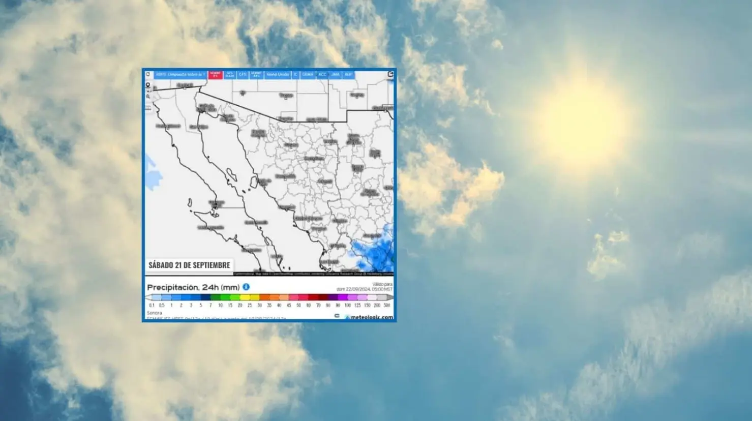 Clima en Hermosillo hoy 21 de septiembre; día soleado y sin lluvia