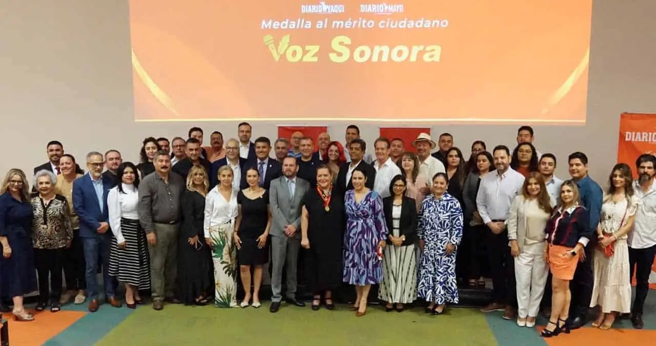 Medalla “Voz Sonora” a Guadalupe Taddei