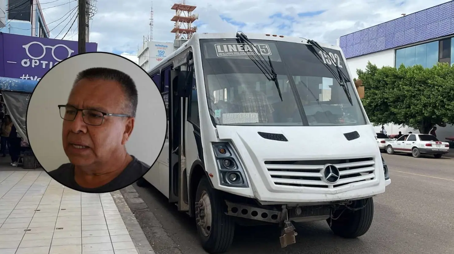 Urgen más unidades urbanas en Cajeme, afirma concesionario del transporte público