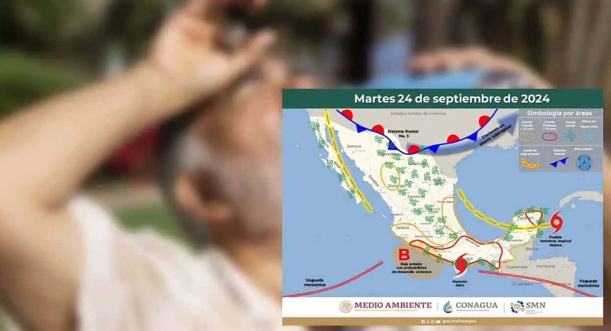 Clima en Sonora hoy 24 de septiembre: Sin probabilidad de lluvia en el Estado