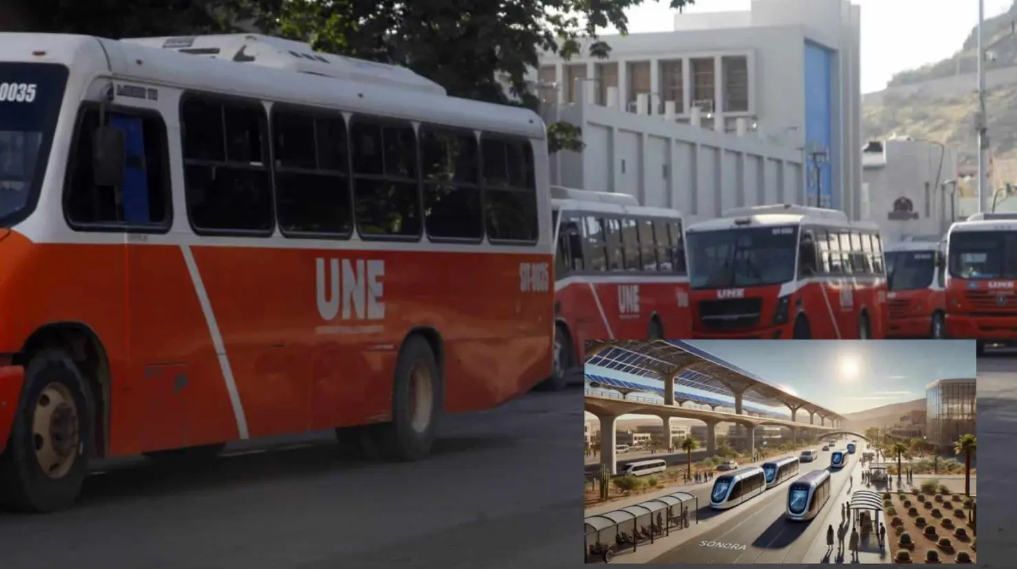 ¿Cómo será el transporte público en 50 años en Sonora, según la inteligencia artificial?