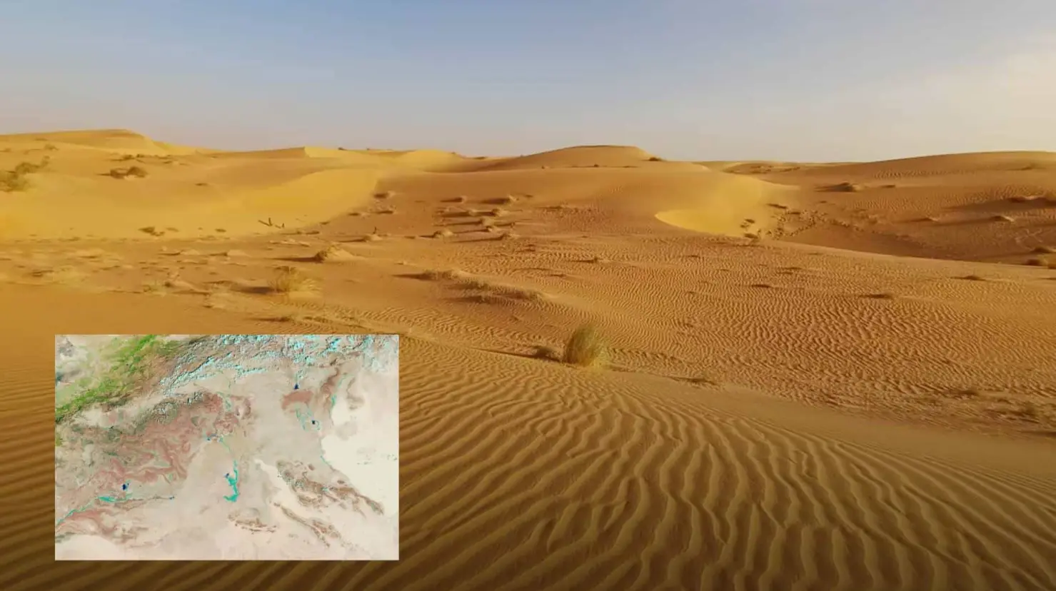 ¿El desierto del Sahara se está pintando de verde? Esto revelan imágenes de la NASA