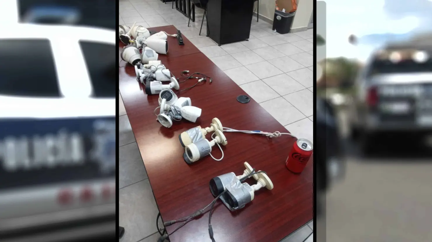 San Luis Río Colorado: Retiran cámaras de videovigilancia, eran ilegales