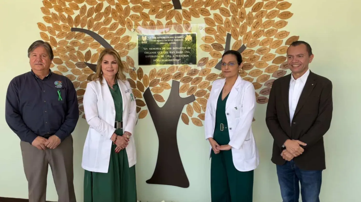 UMAE plasma nombres de donadores de órganos en árbol de la vida
