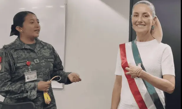 Así se ve Claudia Sheinbaum con la Banda Presidencial