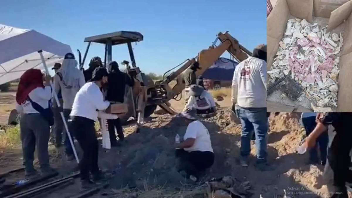 Madres Buscadoras de Sonora encuentran crematorios clandestinos en Pesqueira, Sonora