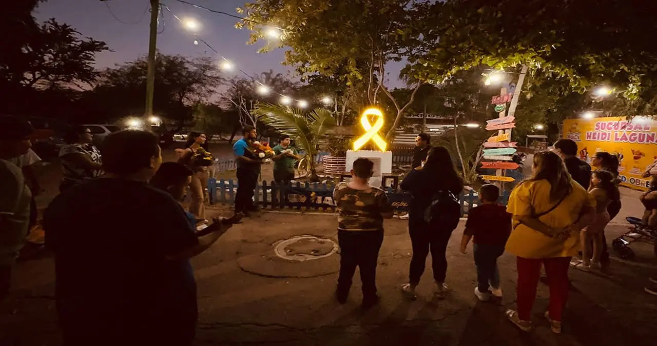 Realizan en Cajeme homenaje a niños que lucharon contra el cáncer