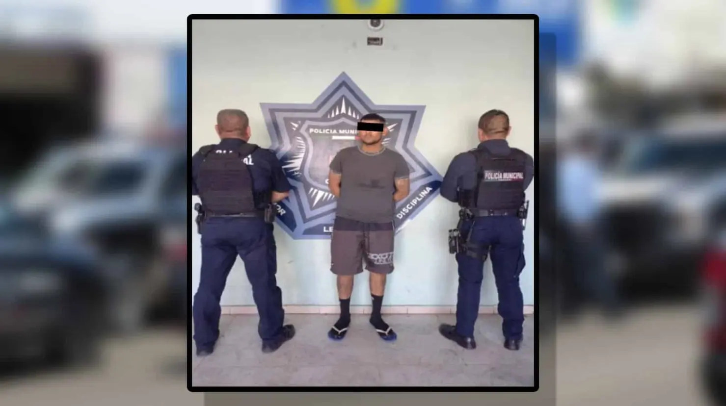 Detienen a sujeto durante riña familiar en Cajeme