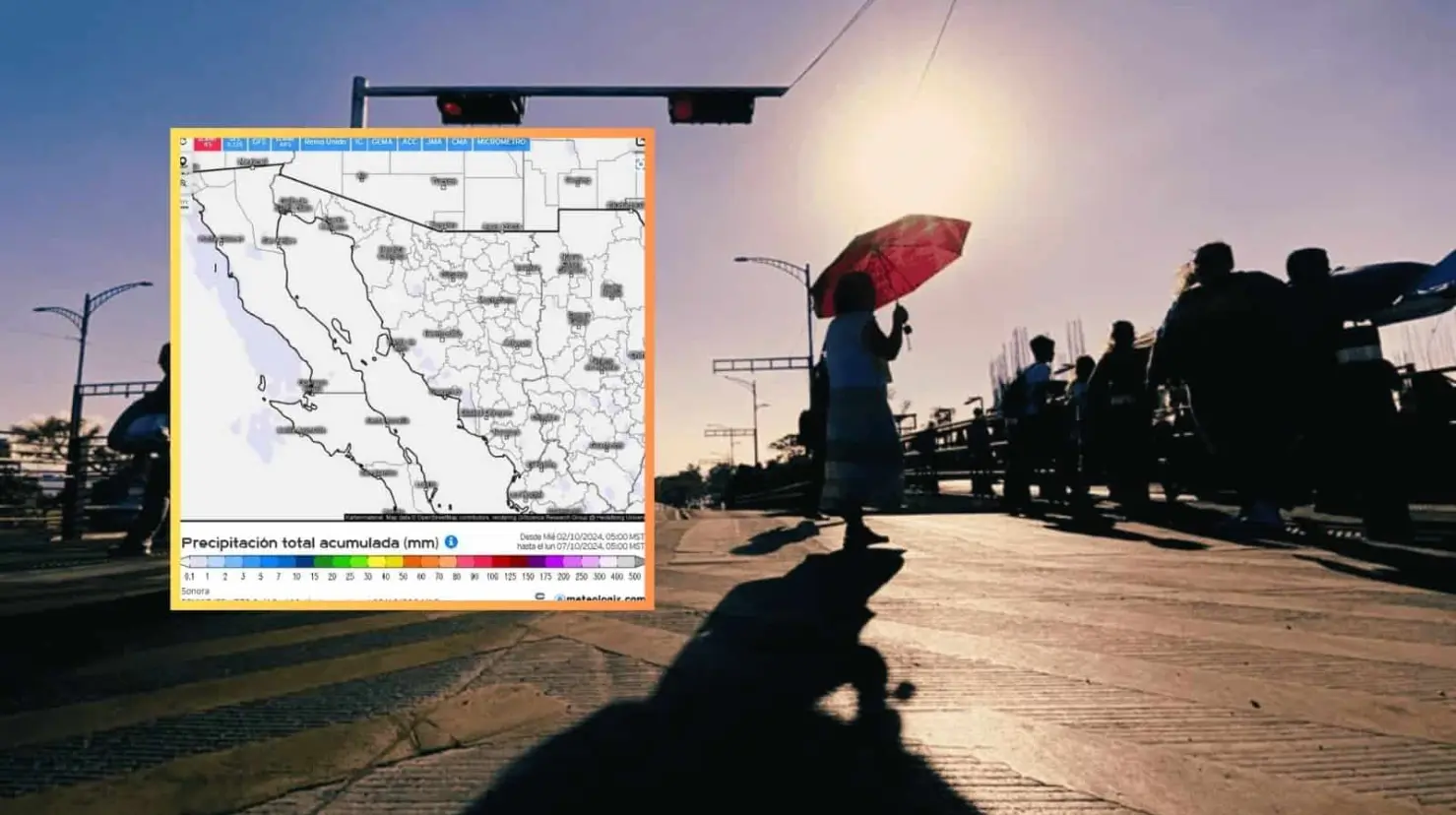 Clima en Hermosillo hoy 4 de octubre: el calor no cede en la capital sonorense