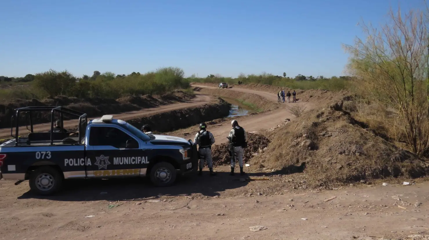 Sin identificar, joven asesinado al noreste de Cajeme