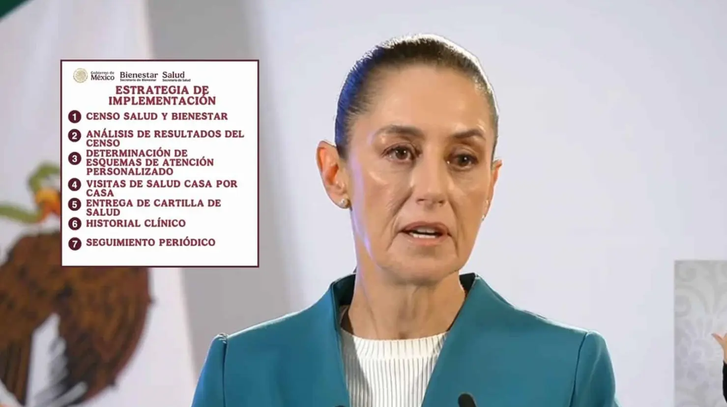 Claudia Sheinbaum anuncia nuevo programa Salud Casa por Casa